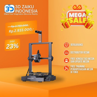 Creality Ender 3 V3 SE 32 Bit Updated 3D Printer Prusa i3 Size Besar
